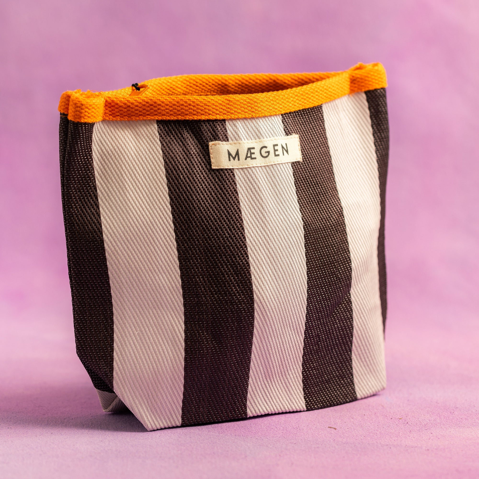 Pouch | Orange/ White/ Aubergine