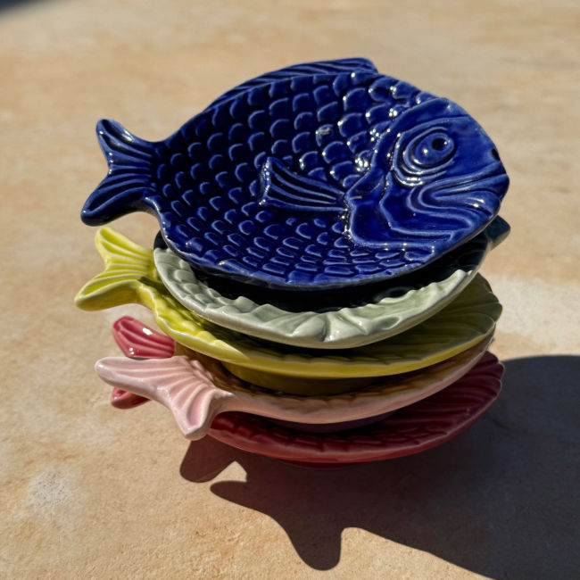 Mini Green Fish Platter - 10.5cm