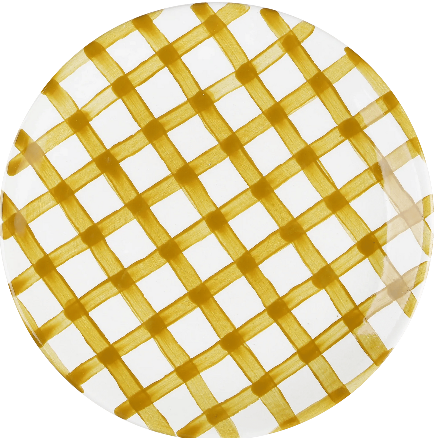 Vichy Yellow Plate