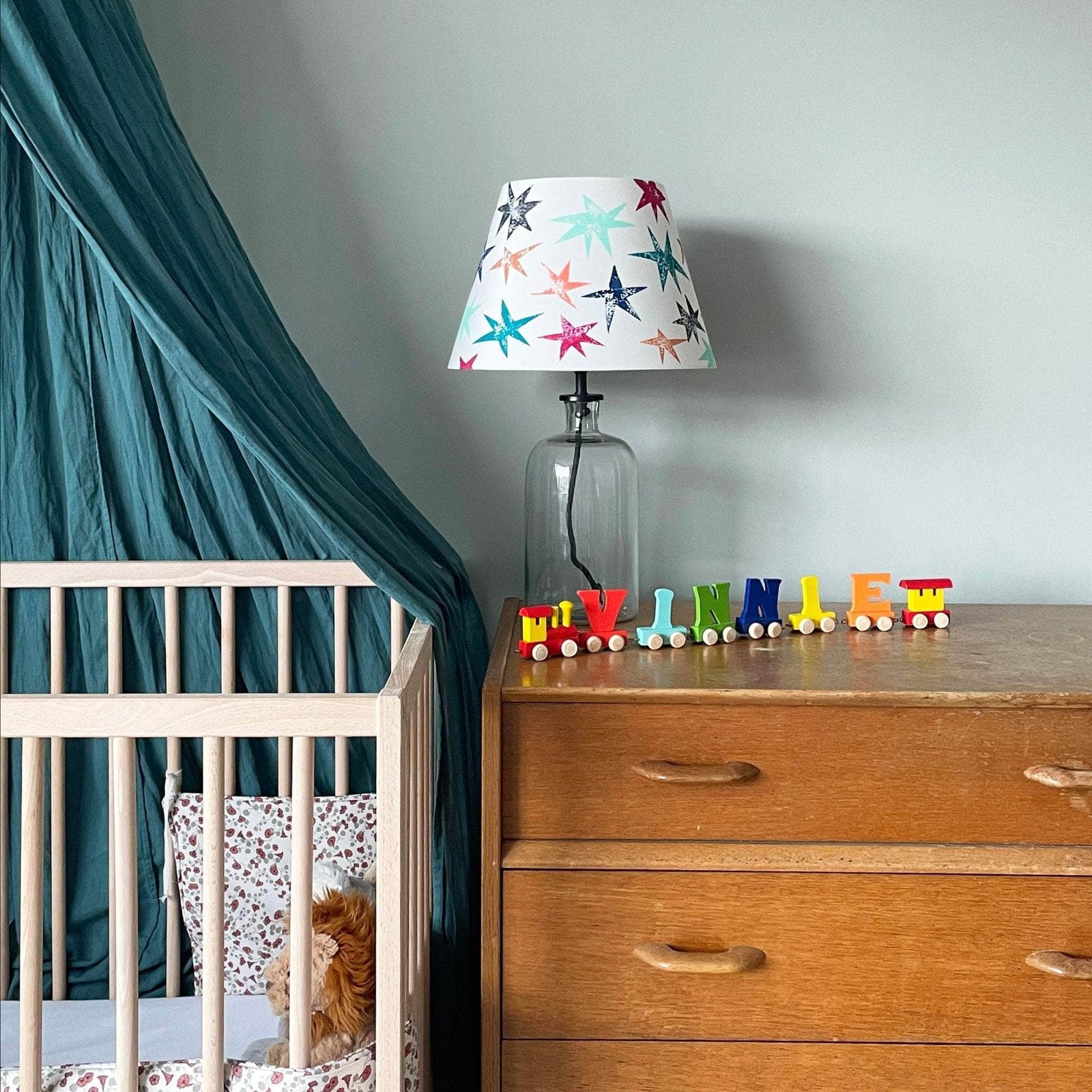 Wonky Stars Lampshade