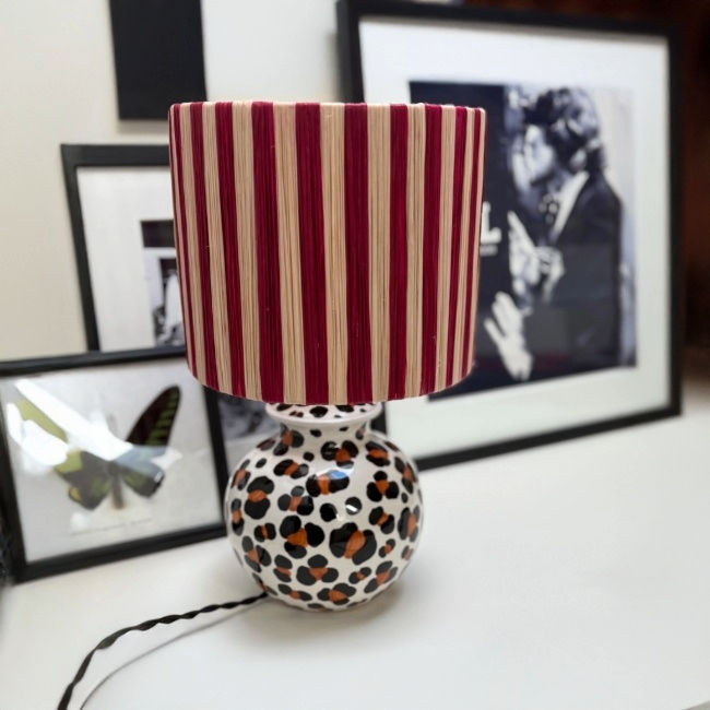 Leopard Lamp