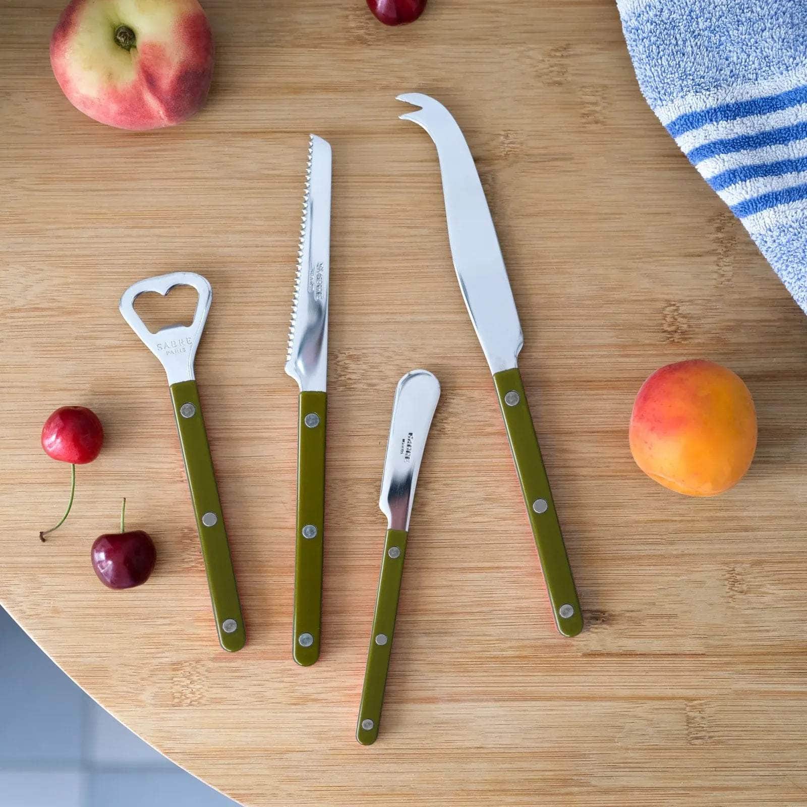 Bistrot Aperitif Serving Set, Fern Green