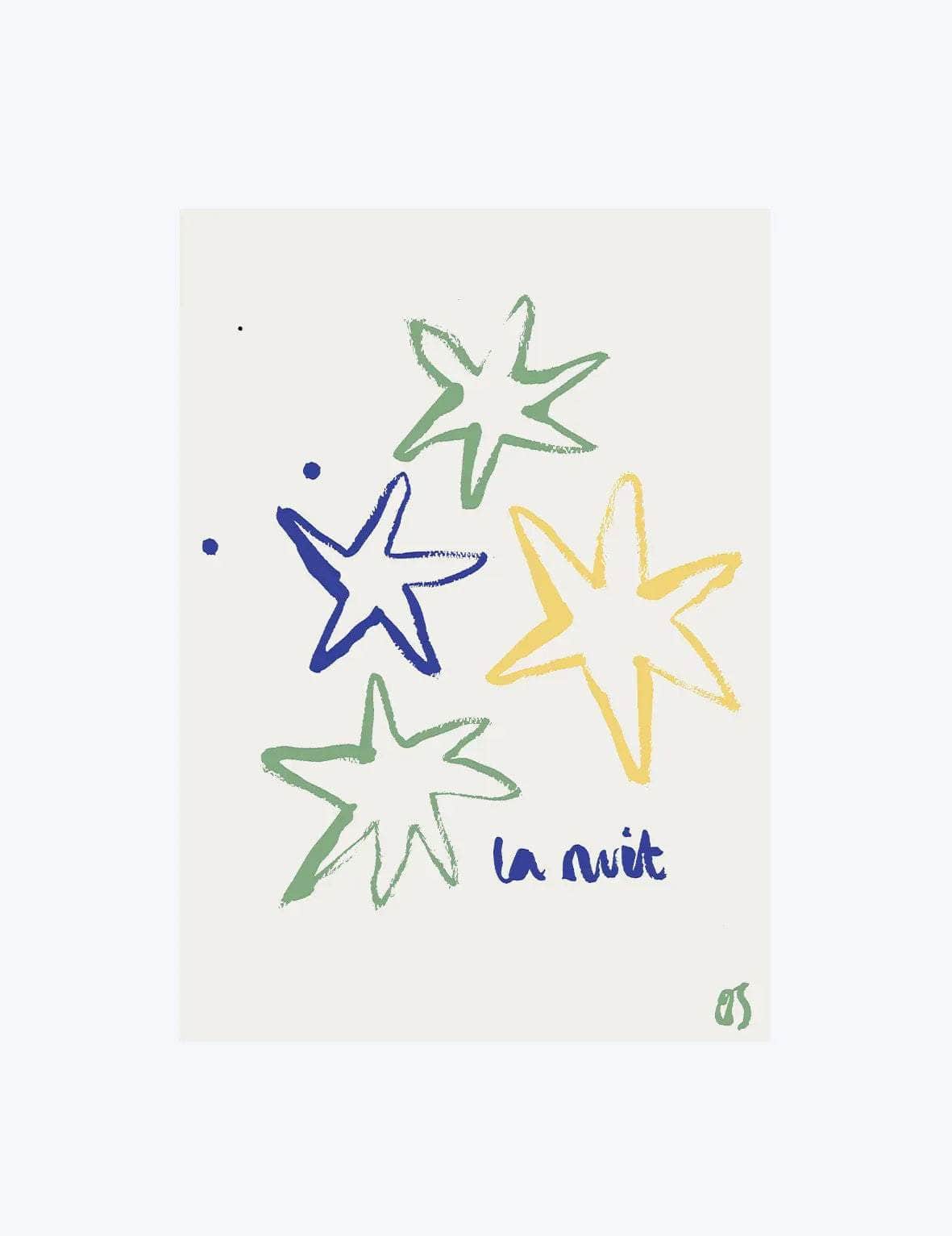 La Nuit in Colour Print