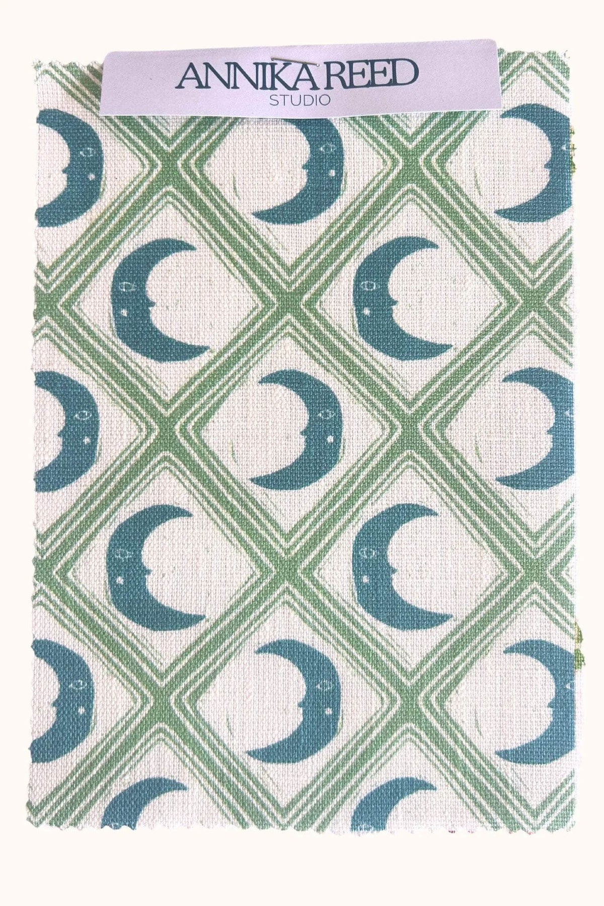Kit Moon Fabric - Blue Moon