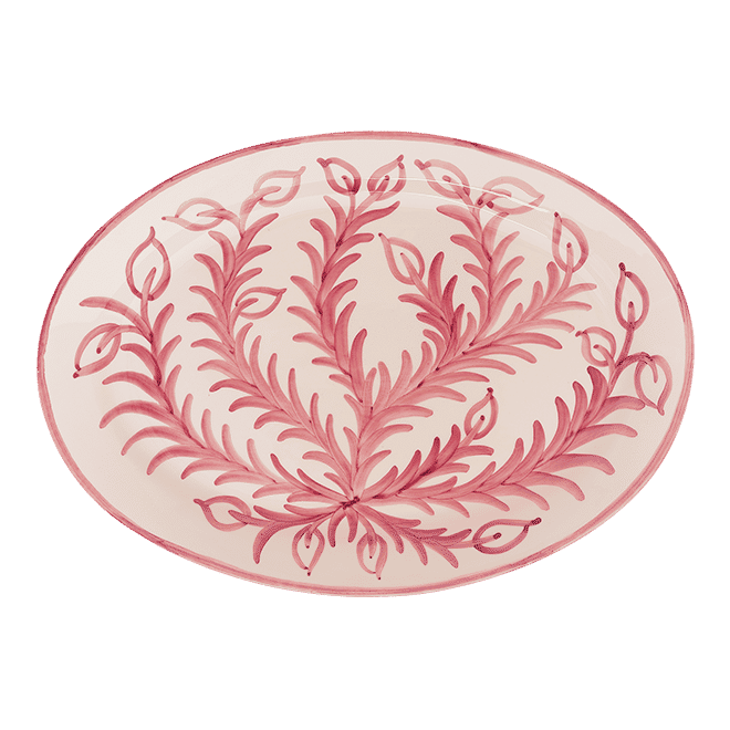 Large Pink Vina Platter