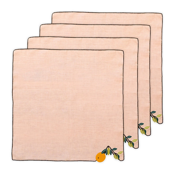 Citrus Bloom - Table Napkin (Set of 4)
