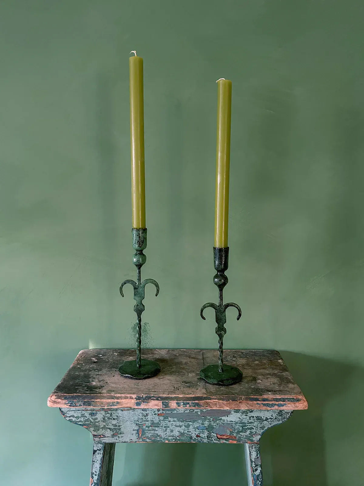 Candle Holder, Palm Tree
