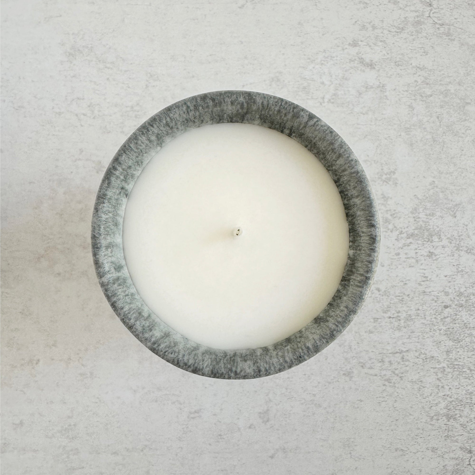 Grey Coffee Cup Candle - Lime, Basil + Mandarin