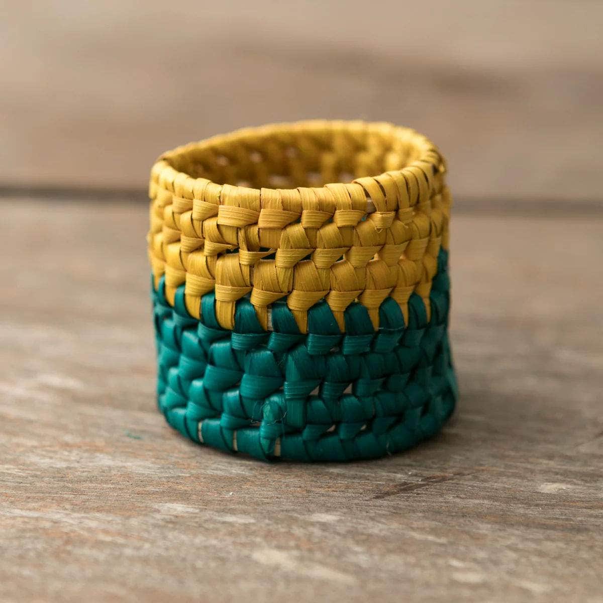 Mixteco Bicolor Napkin Ring