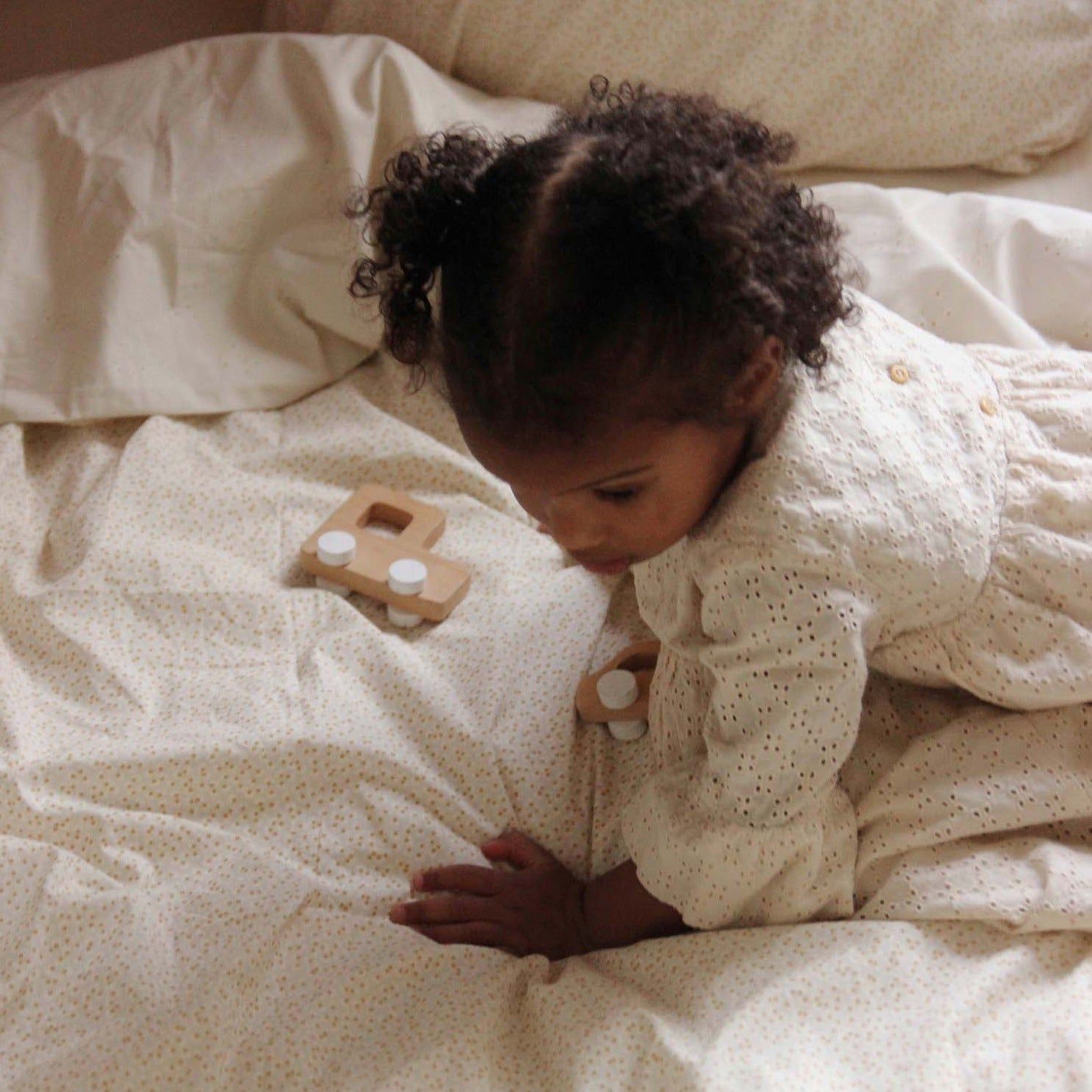 Single Organic Cotton Bedding Set - Wild Chamomile