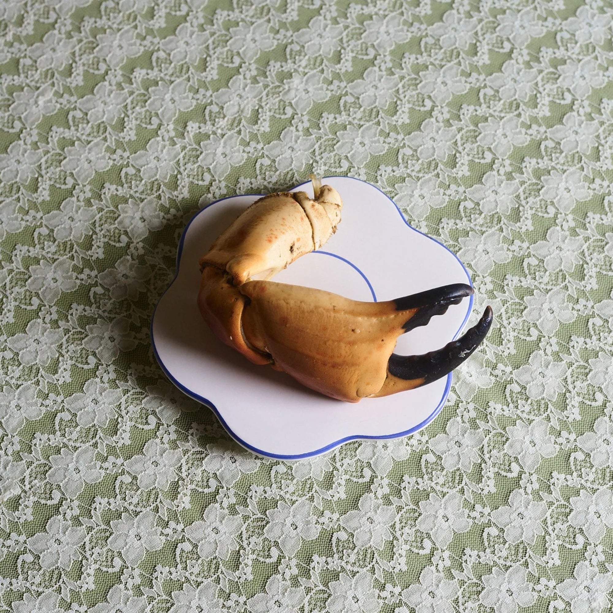 Flower Saucer - Royal Blue