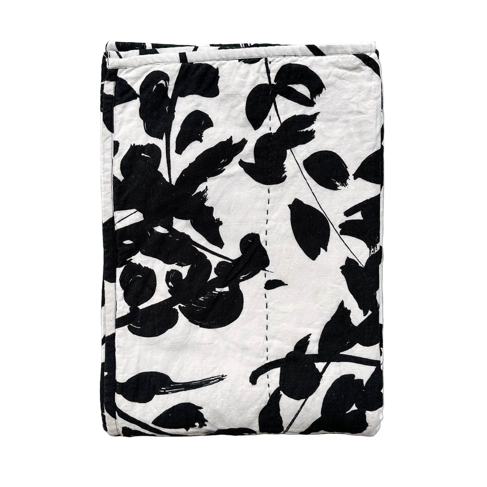 Livia Hand Painted Linen Quilt