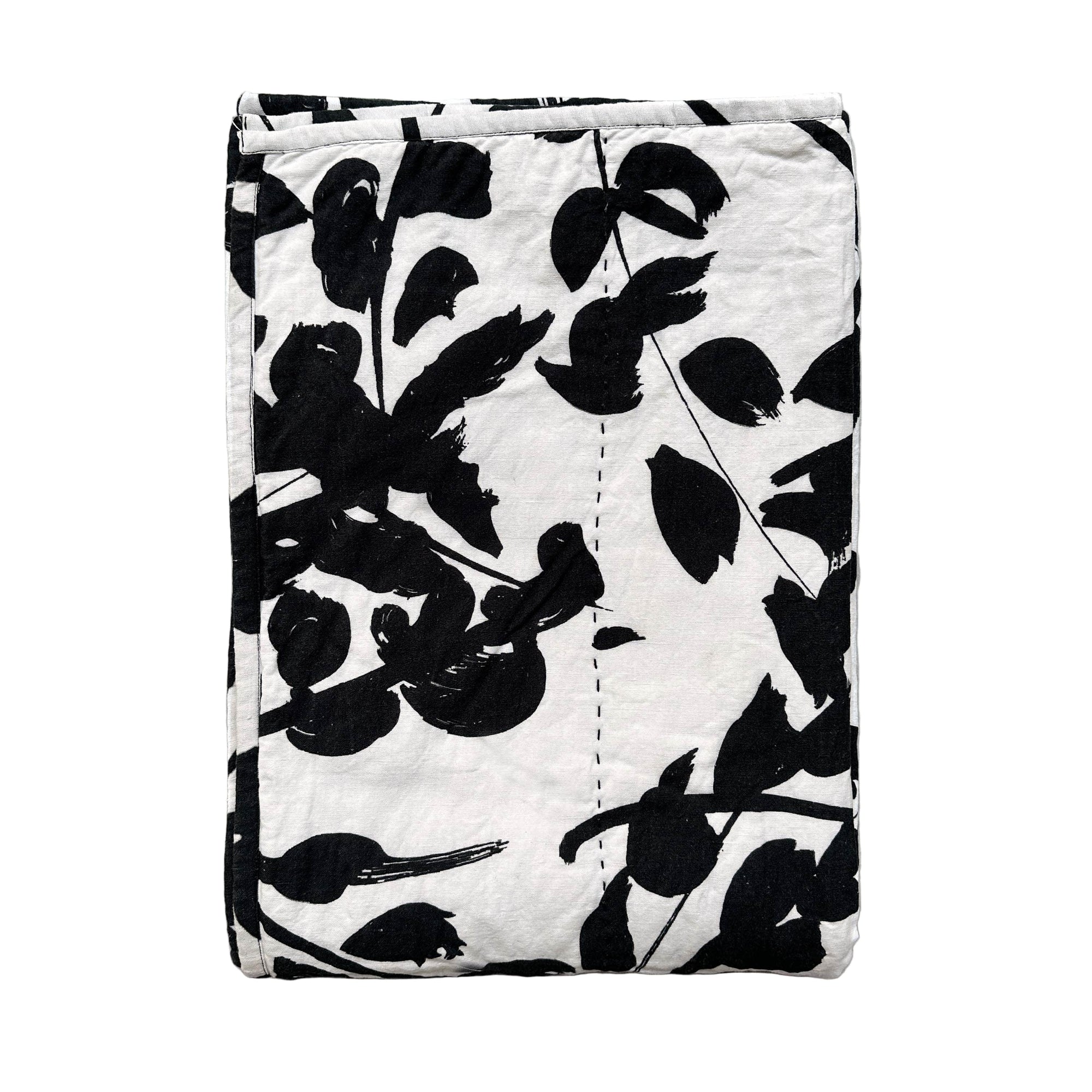 Livia Hand Painted Linen Quilt