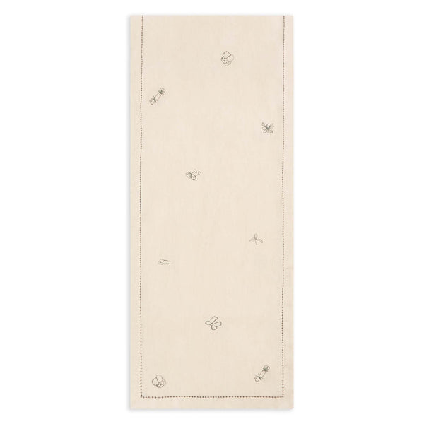 Christmas Table Runner - Natural
