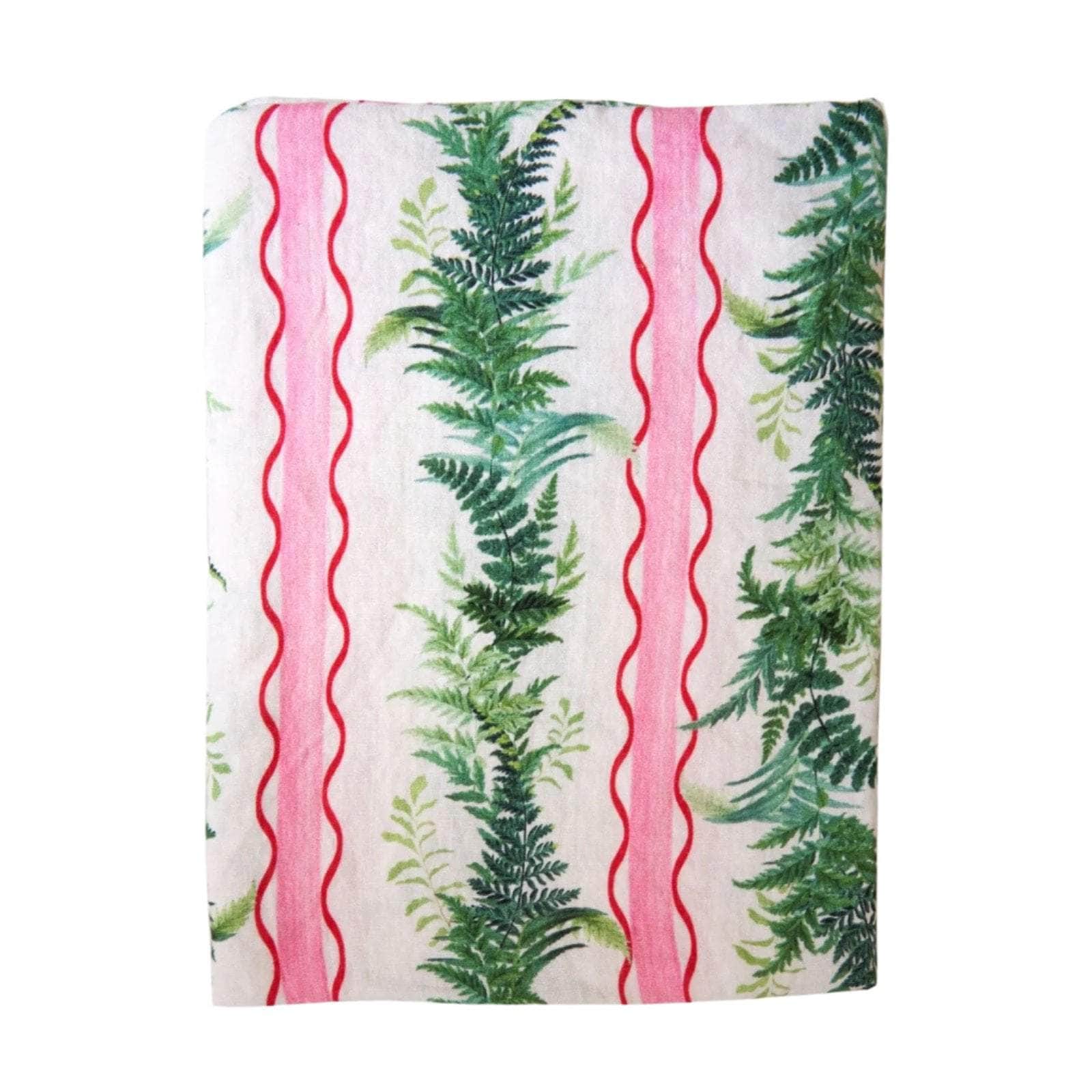 Eden Stripe Linen Tablecloth