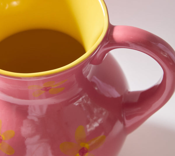 Primavera Hand-Painted Jug