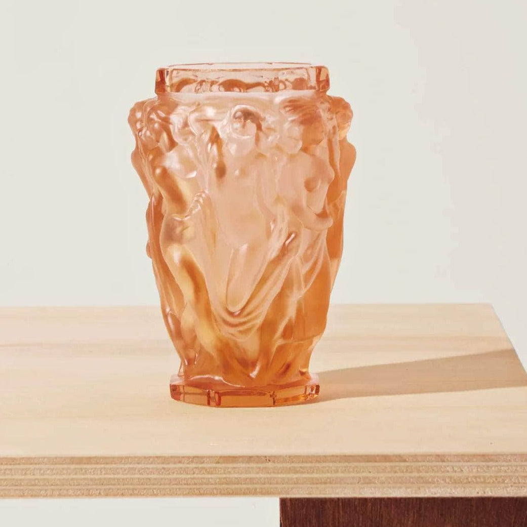 Handmade Bohemian Glass Vase