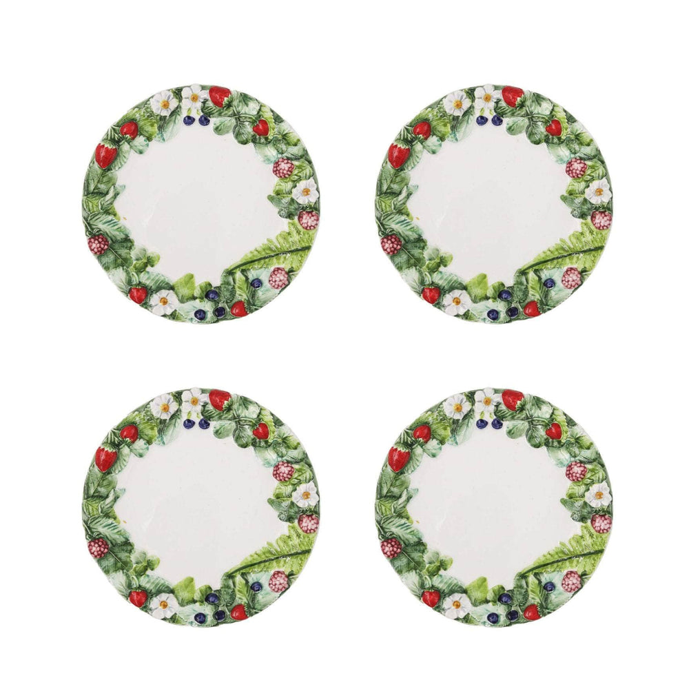 Frutti Di Bosco Side Plate, Set Of 4