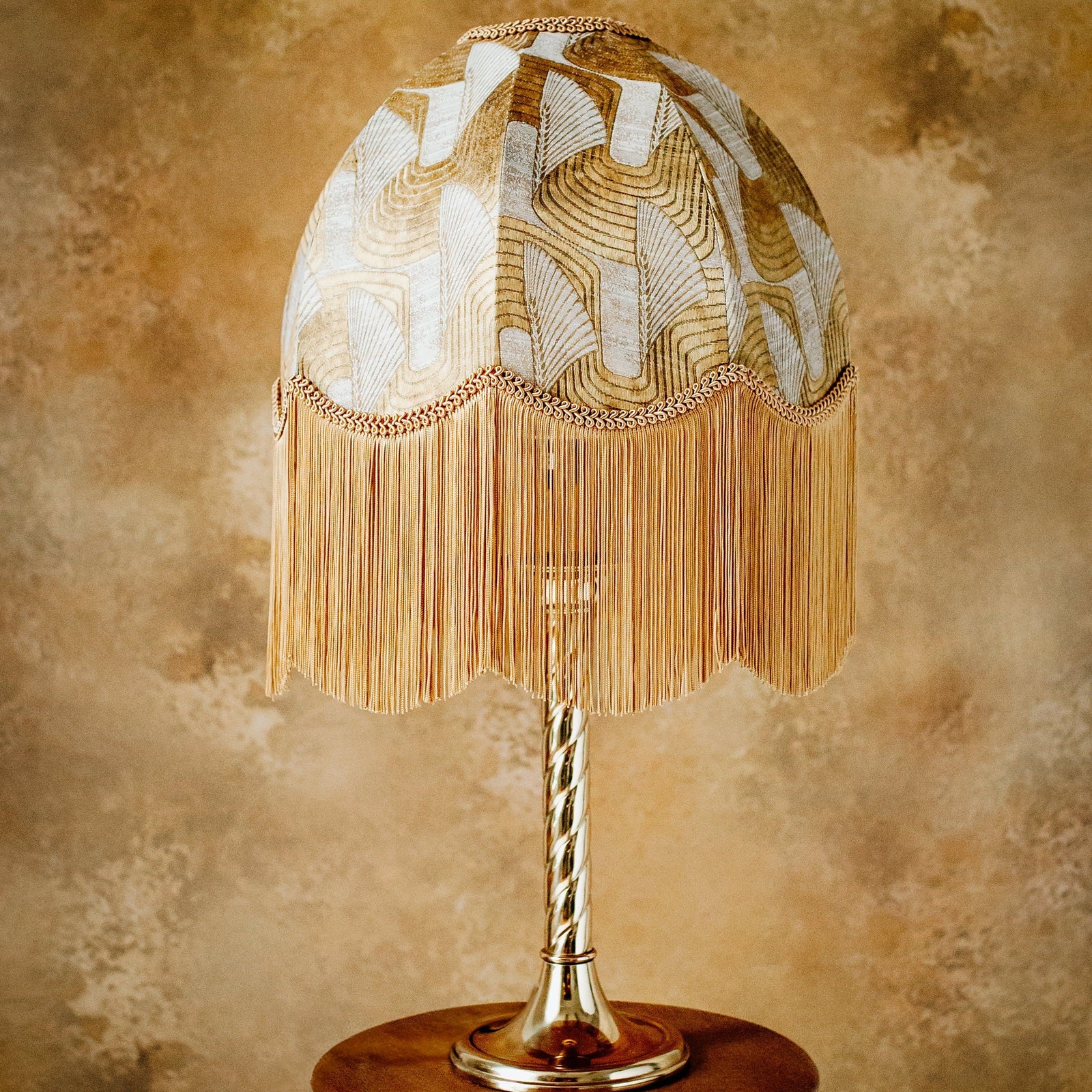 The Brigitte Fringed Lampshade
