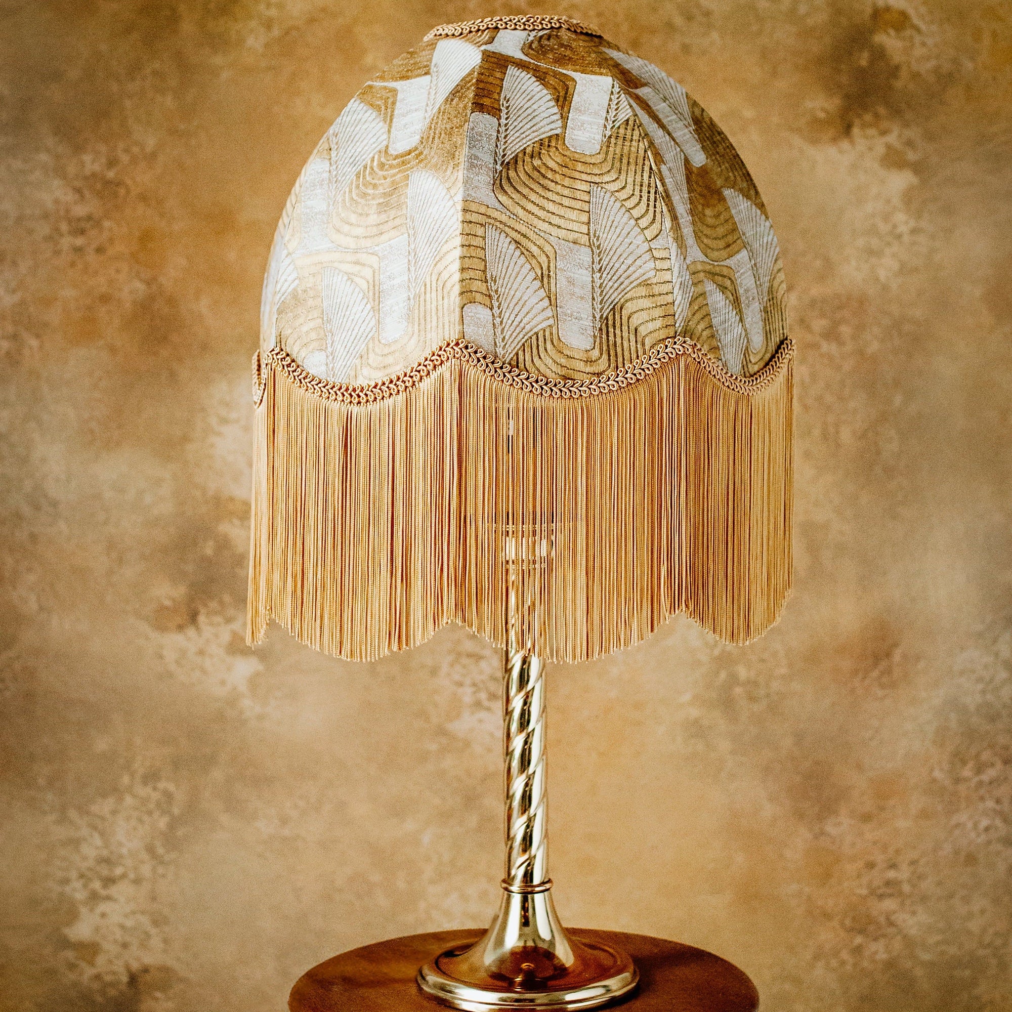 The Brigitte Fringed Lampshade