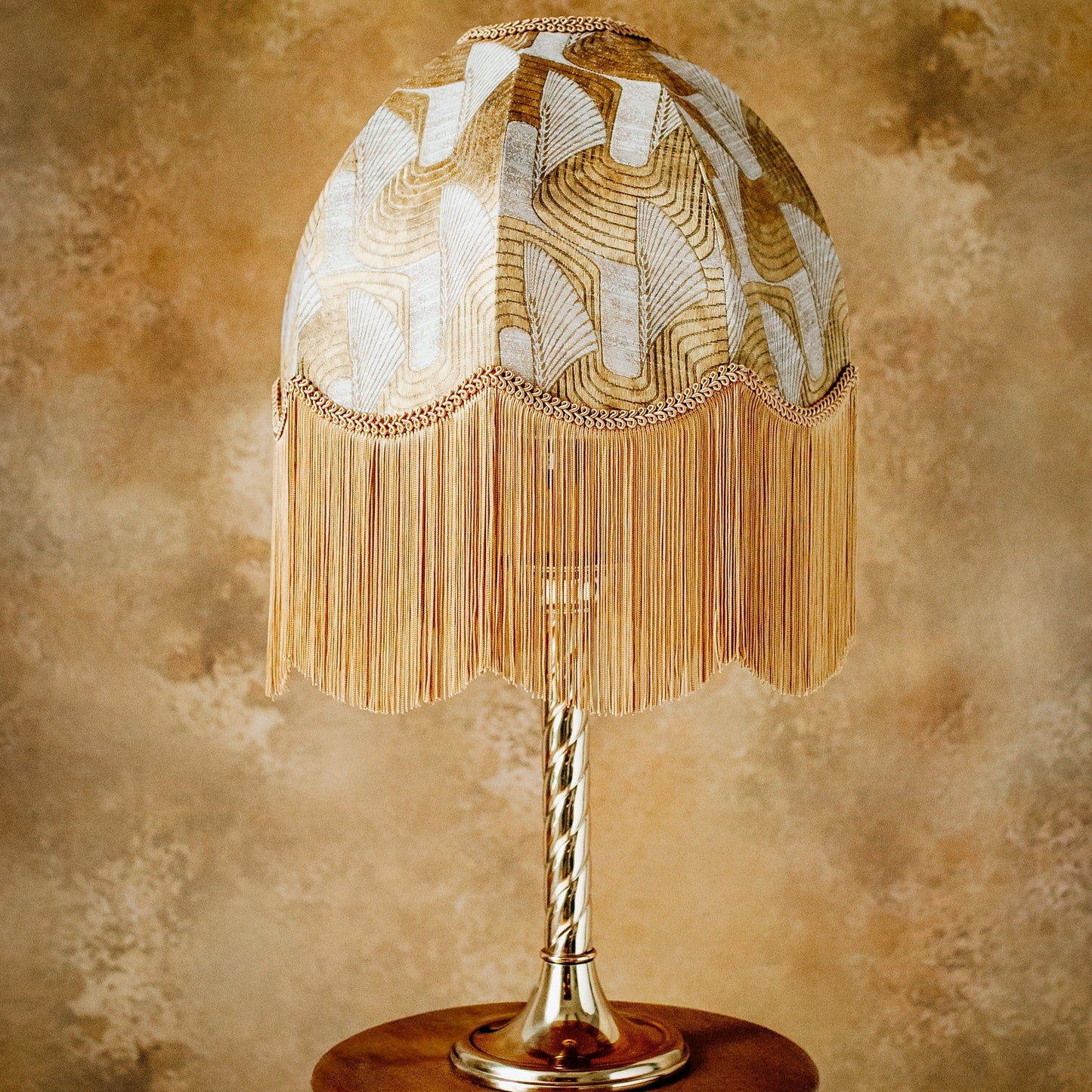 The Brigitte Fringed Lampshade
