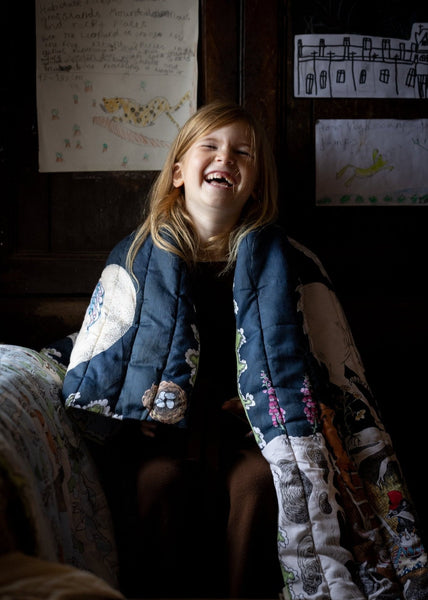 The Enchanted Forest Quilted Blanket