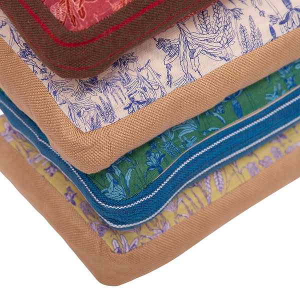 Tropicalia | Porcelain Blue Kpokpo Cushion