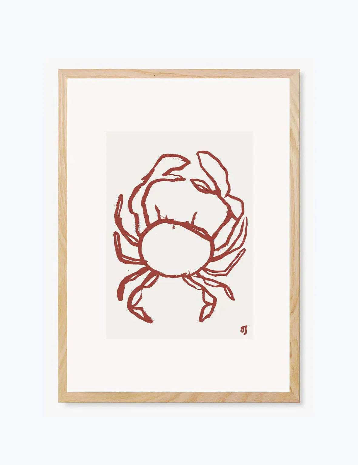 The Red Crab Print
