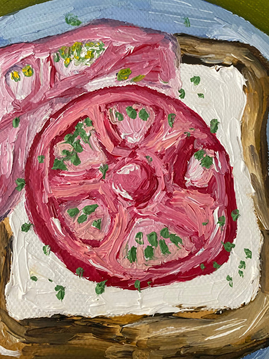 Tosta de Tomate Painting