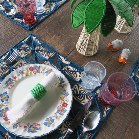 Blue Placemat