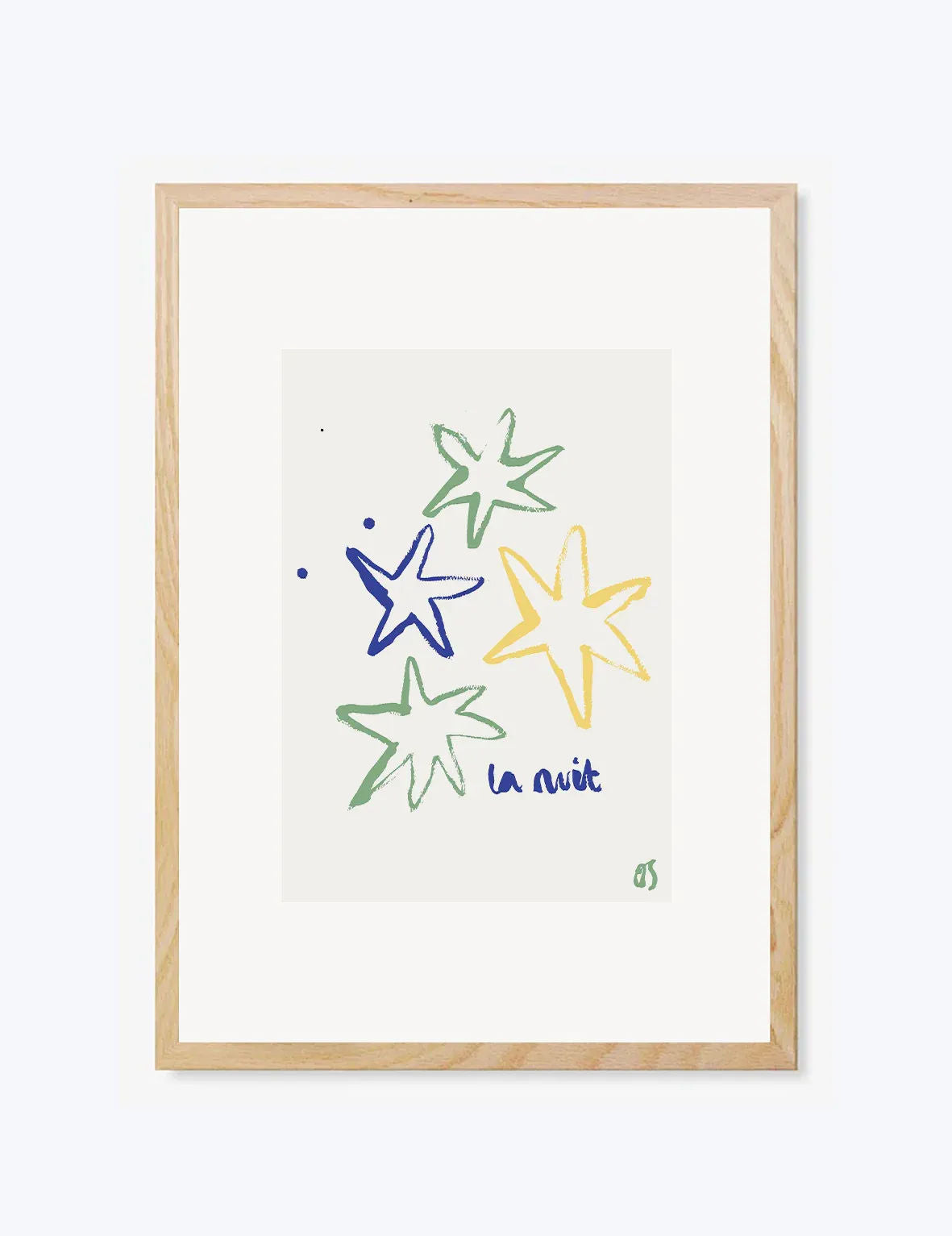 La Nuit in Colour Print