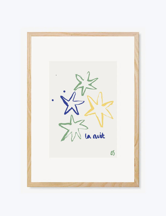 La Nuit in Colour Print
