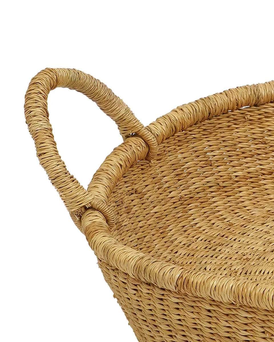 SENYA: Natural Tray with Handles