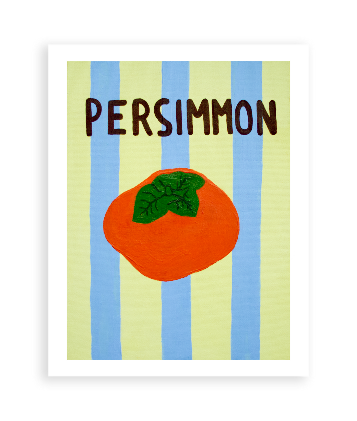 Persimmon Art Print