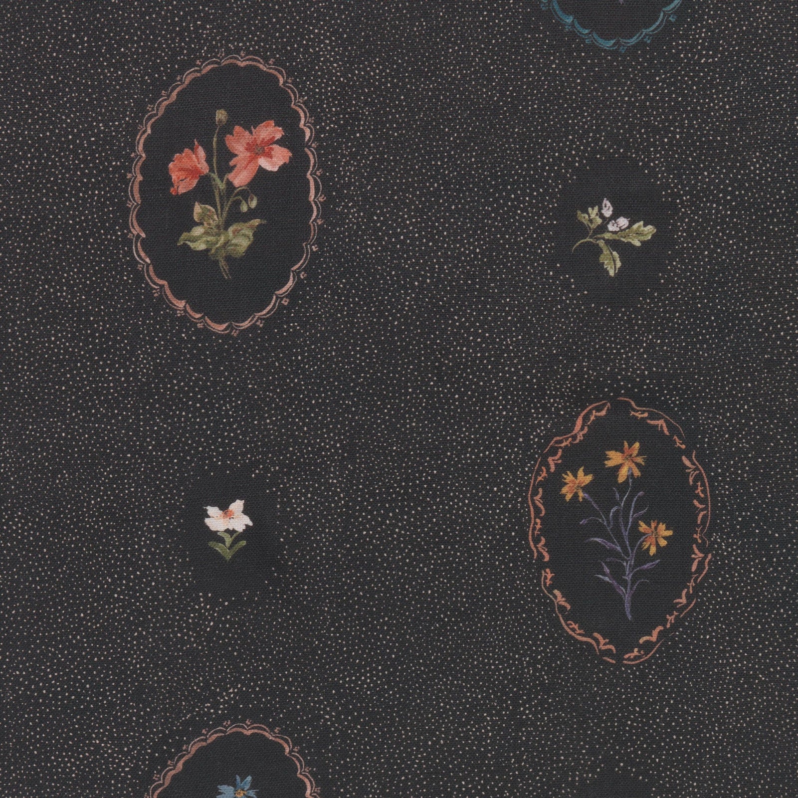 Bibury Sprig - Midnight (Fabric)