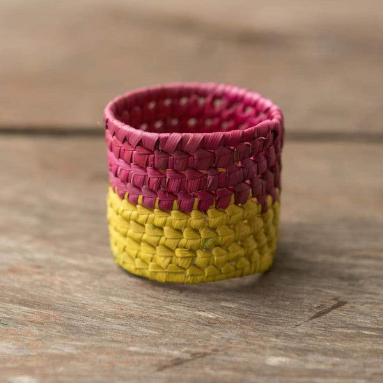 Mixteco Bicolor Napkin Ring