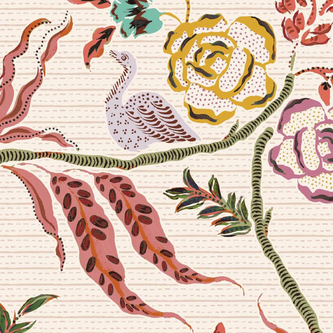 Eversley Cinnamon Tobacco Wallpaper (10m Roll)