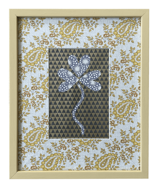 Floral Form iii Original Collage Artwork