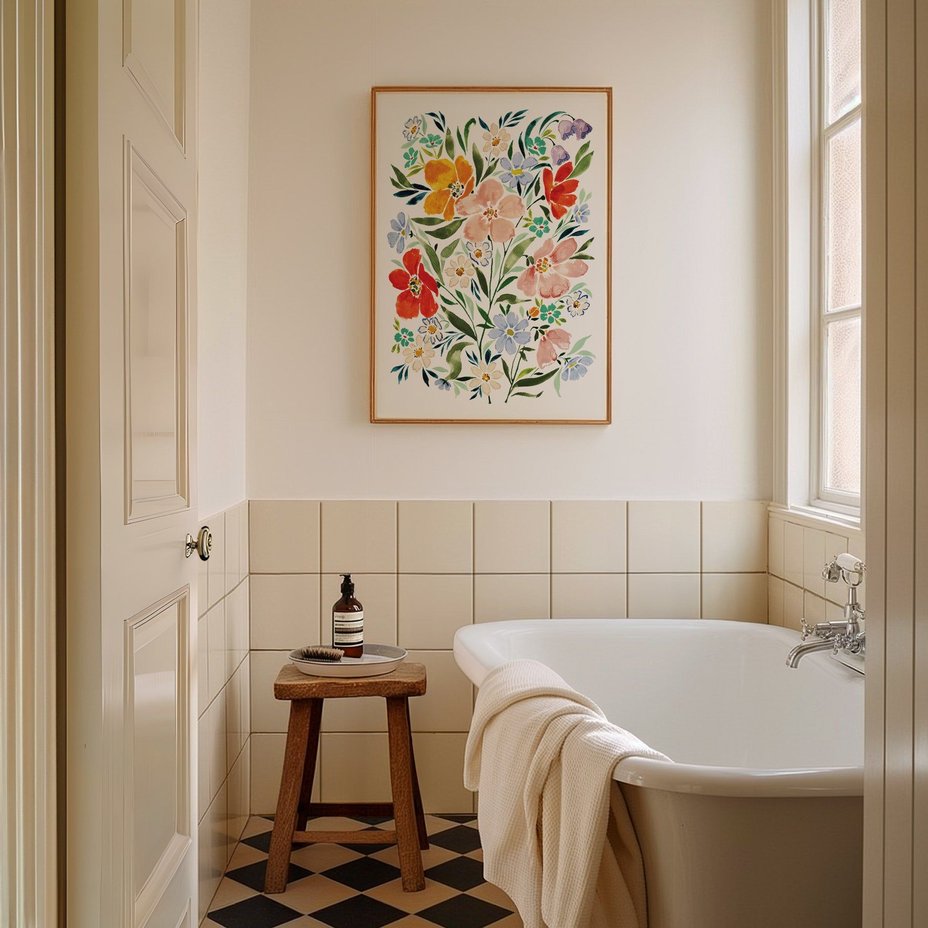 Joyful Florals Art Print