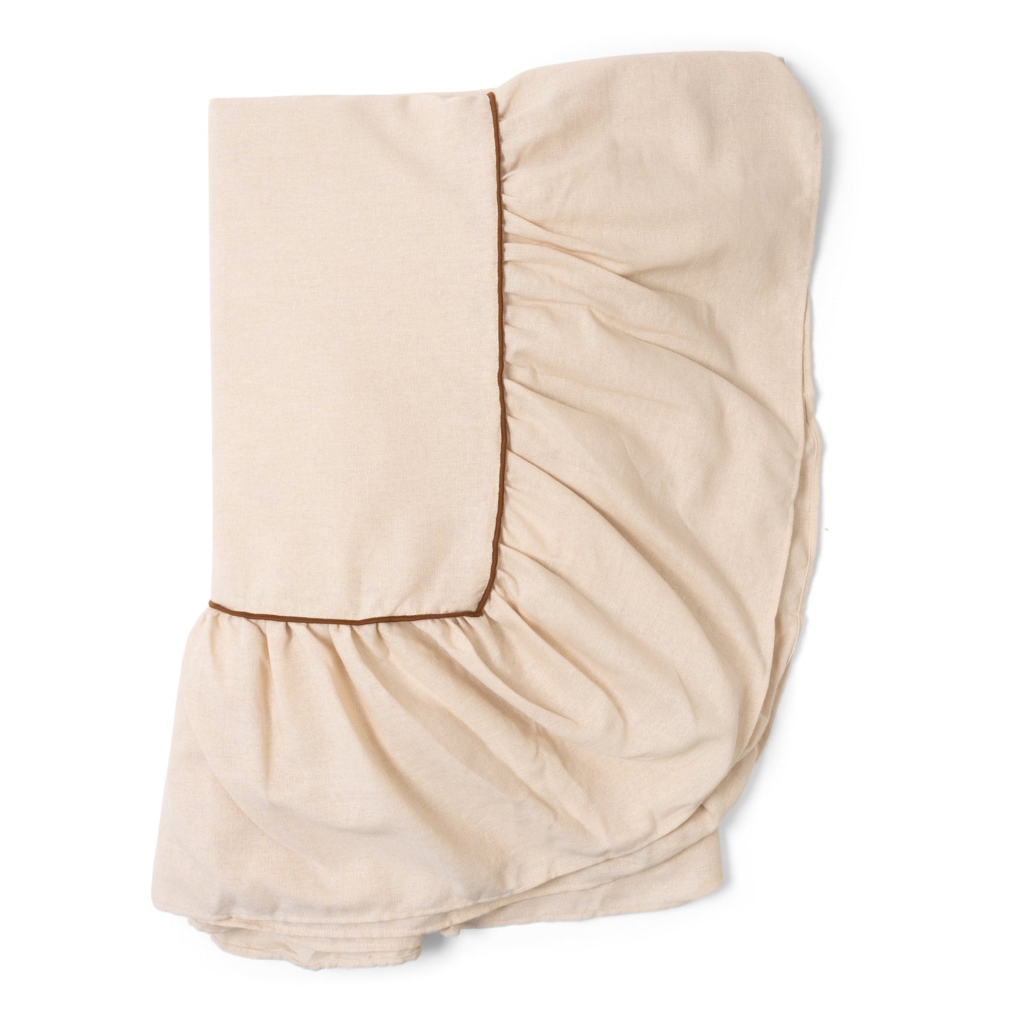 Tablecloth Ruffle Beige - Large
