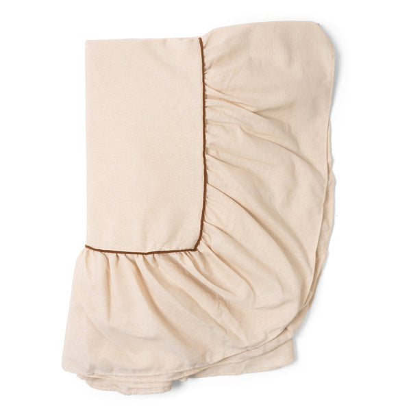 Tablecloth Ruffle Beige - Large