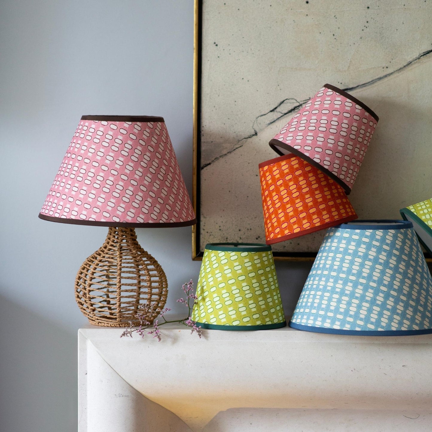 Lali II | Starlight Blue 10" Empire Lampshade