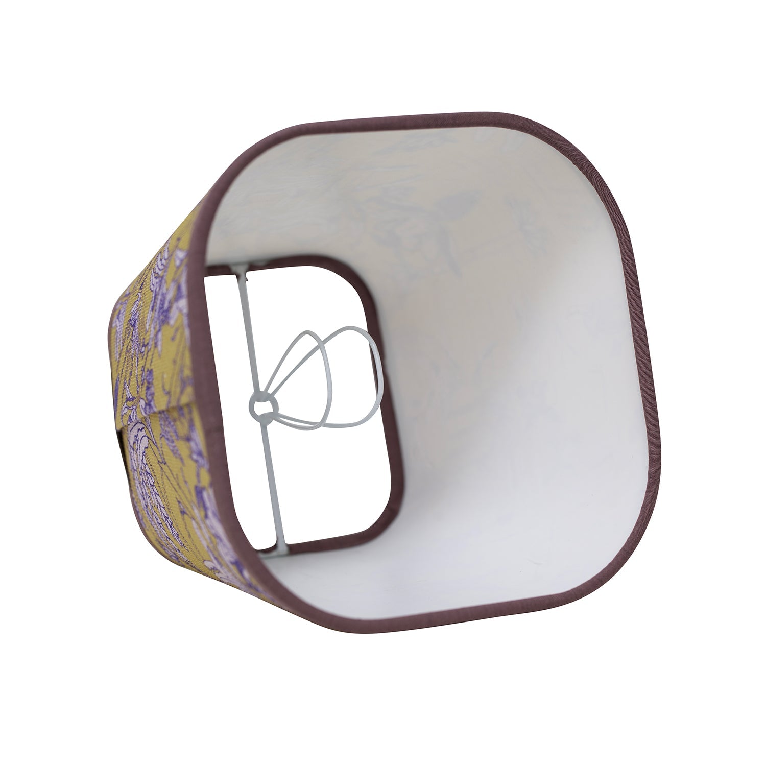 Tropicalia | Butter Yellow 6" Oblong Candle Clip Lampshade