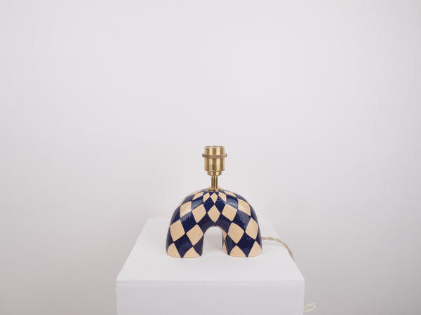 'Me' Table Lamp - Blue Diamond