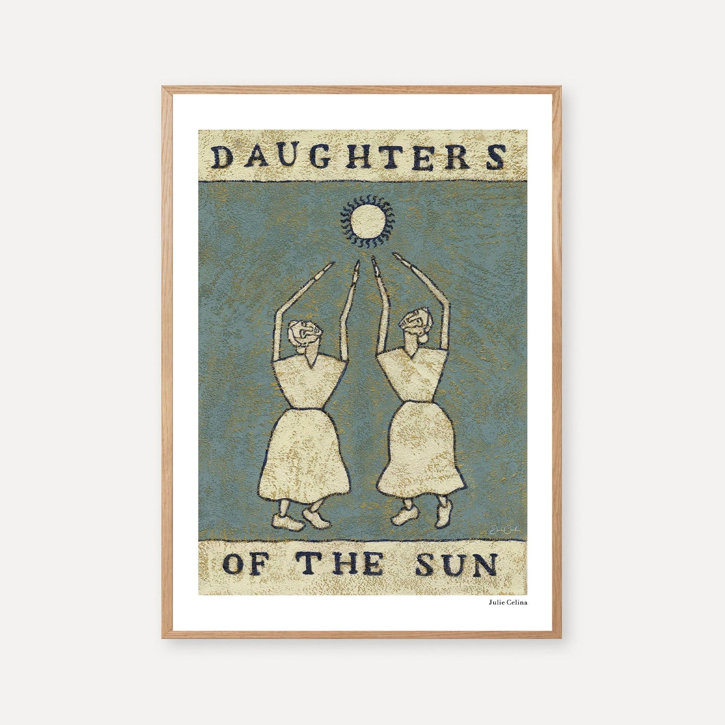 Daughters of the Sun - Sunny Art Print