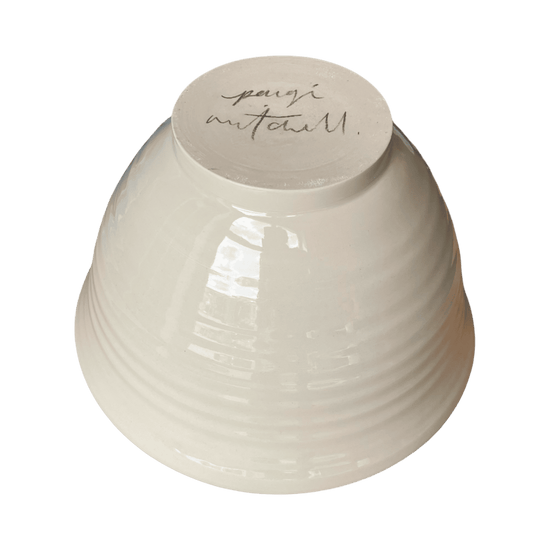 White Stoneware Bowl #1