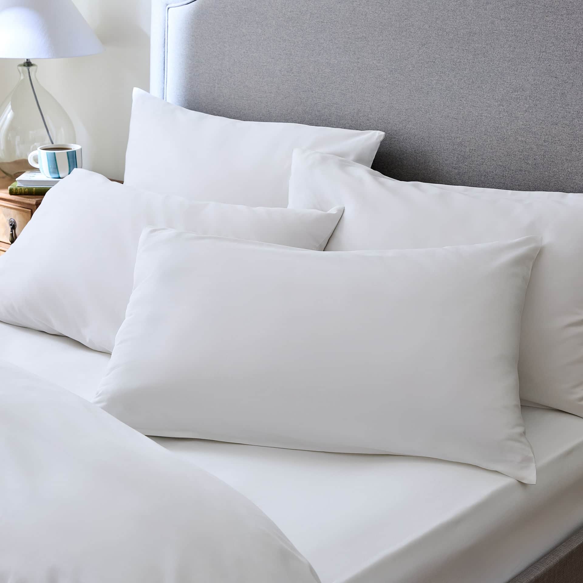 Luxury Organic Cotton White Perfect Fitted Sheet