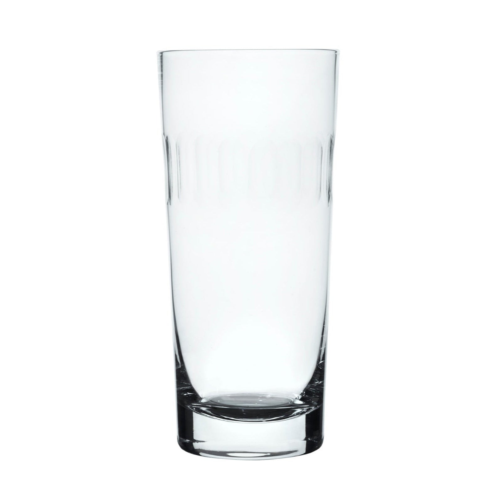 A Set Of Four Crystal Highballs with Lens Design