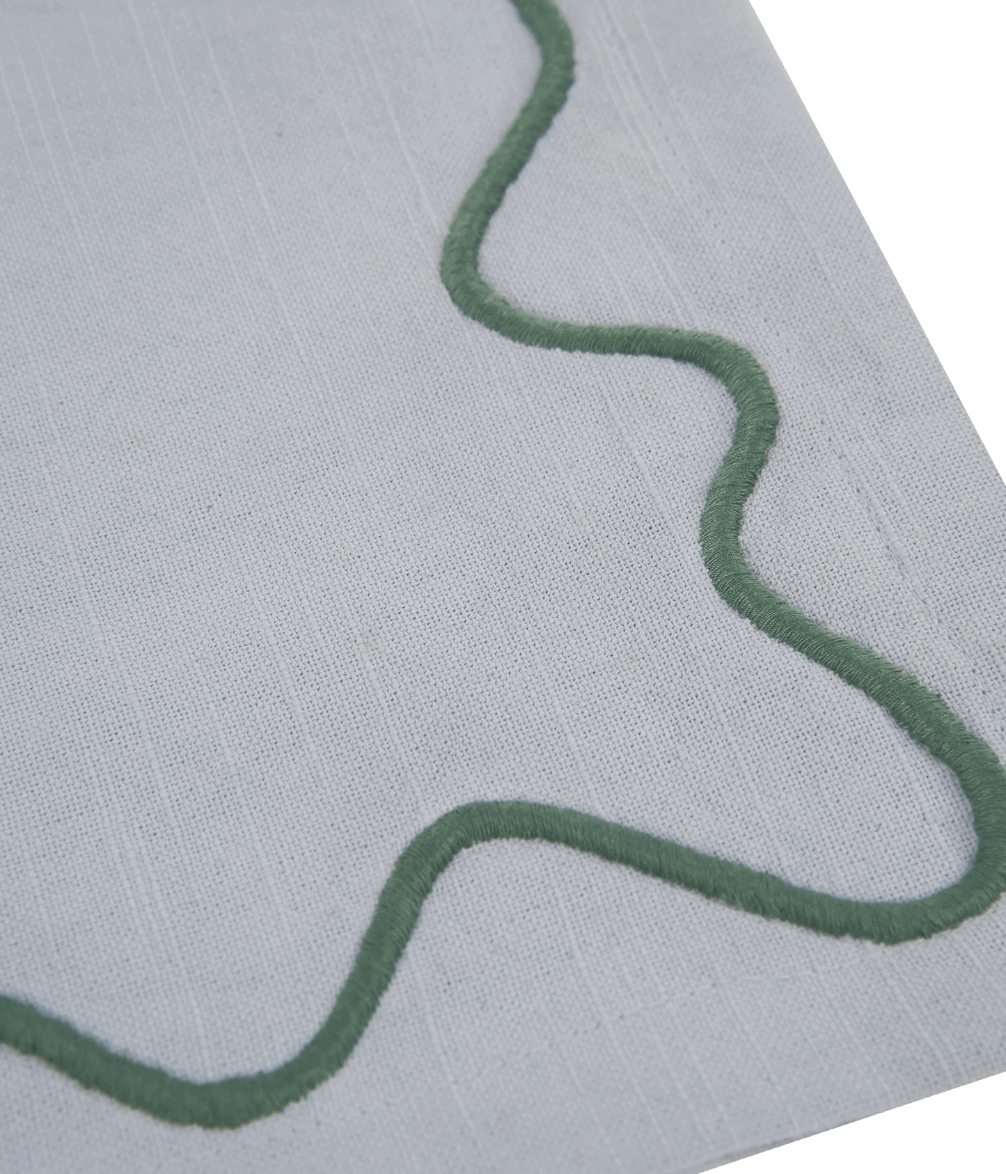 Scallop Napkin Light Blue Maison Flâneur