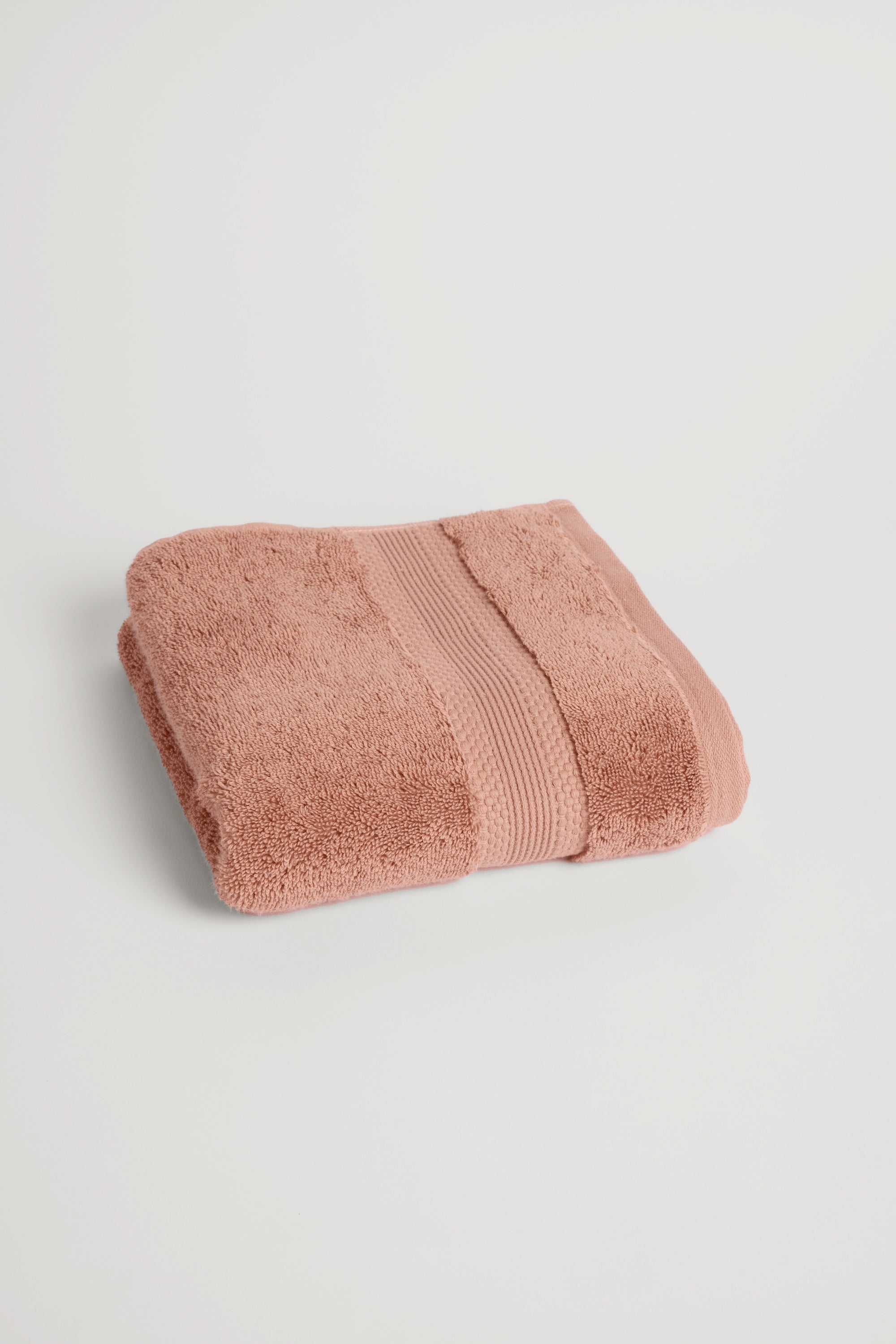 Organic Cotton Hand Towel - Terracotta